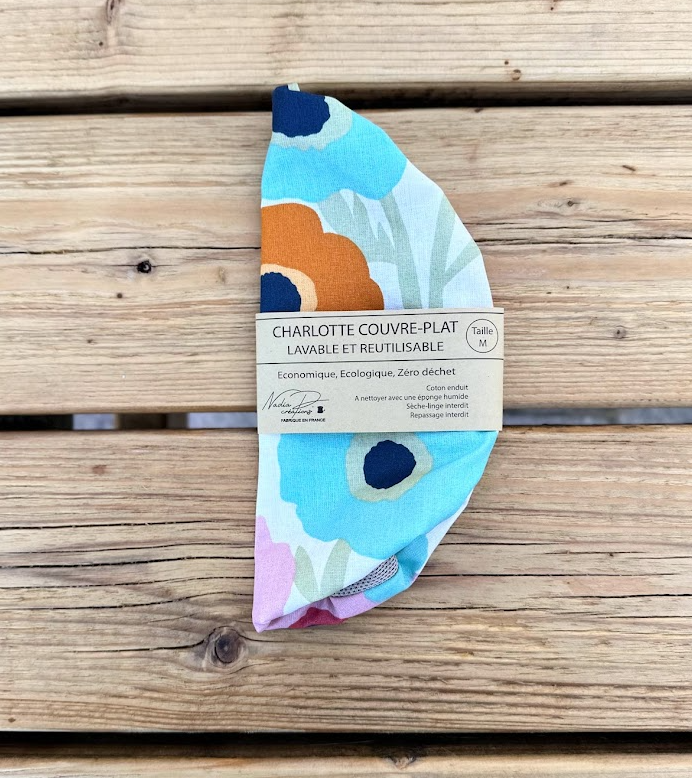 Charlotte couvre-plat Taille M - Coloris Grosse fleur