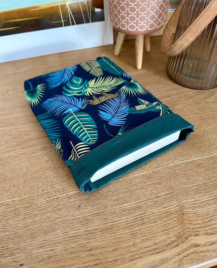 Pochette à livre broché - Coloris Jungle