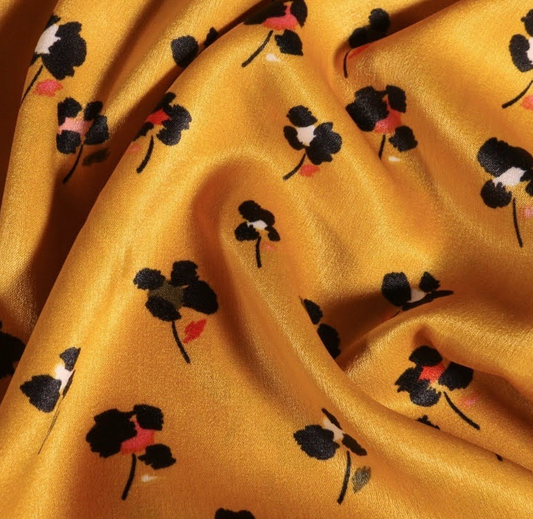 Maxi Chouchous en Satin - Coloris Jaune