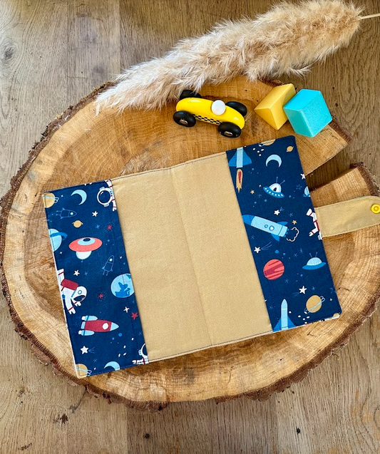 Carnet de santé personnalisable - Coloris Espace