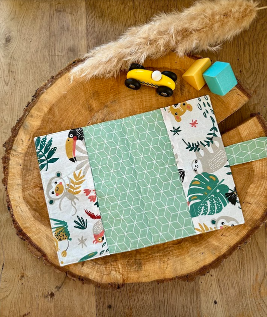 Carnet de santé personnalisable - Coloris Jungle