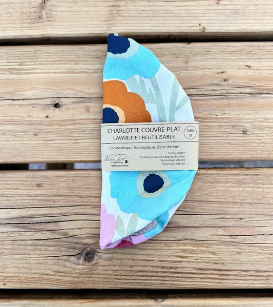 Charlotte couvre-plat Taille M - Coloris Grosse fleur