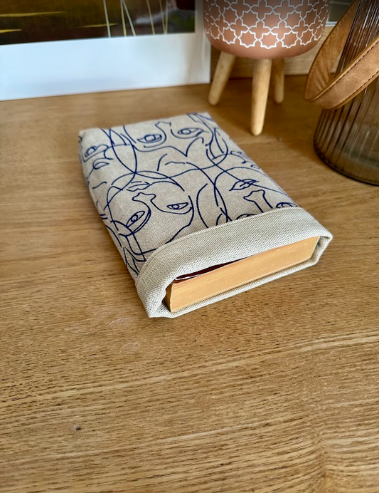 Pochette à livre de poche - Coloris Ecru