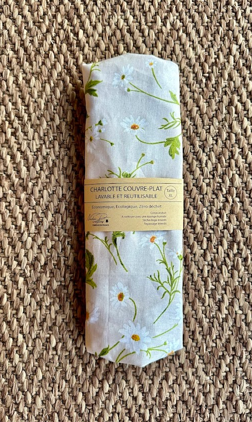 Charlotte couvre-plat - Coloris Pâquerette