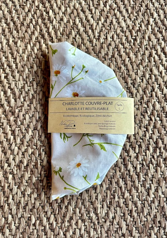 Charlotte couvre-plat - Coloris Pâquerette