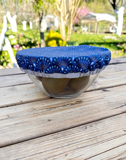 Charlotte couvre-plat Taille L - Coloris Bleu