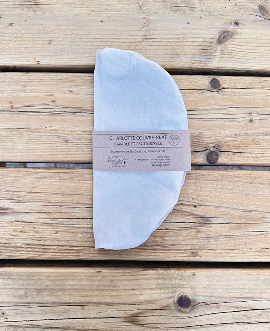 Charlotte couvre-plat Taille L - Coloris Ecru
