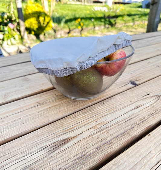Charlotte couvre-plat Taille L - Coloris Ecru