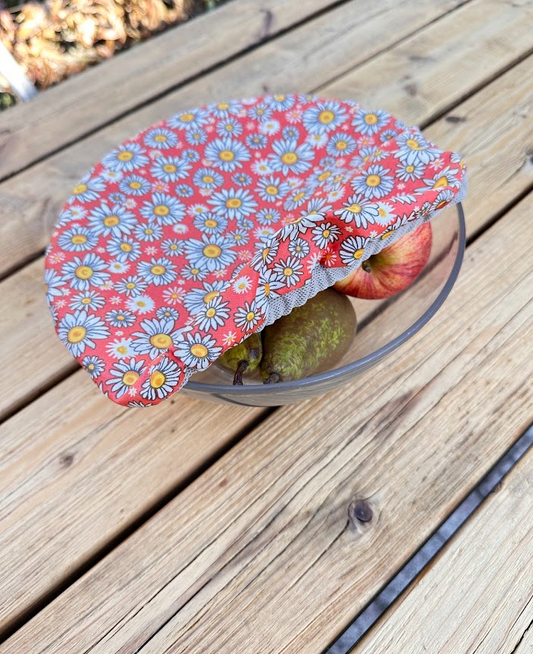 Charlotte couvre-plat - Coloris Pâquerette orange