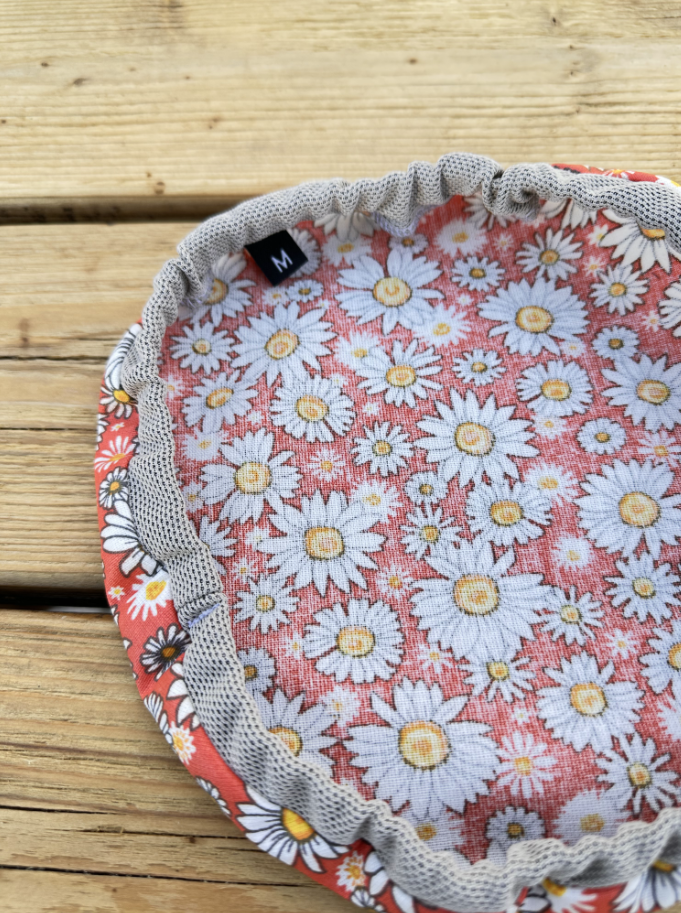 Charlotte couvre-plat - Coloris Pâquerette orange