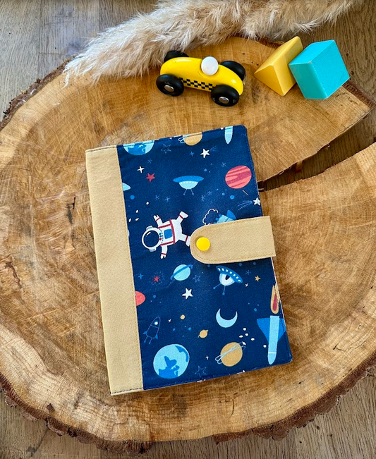 Carnet de santé personnalisable - Coloris Espace