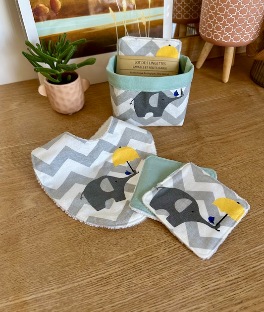 Coffret naissance - Coloris Eléphant jaune